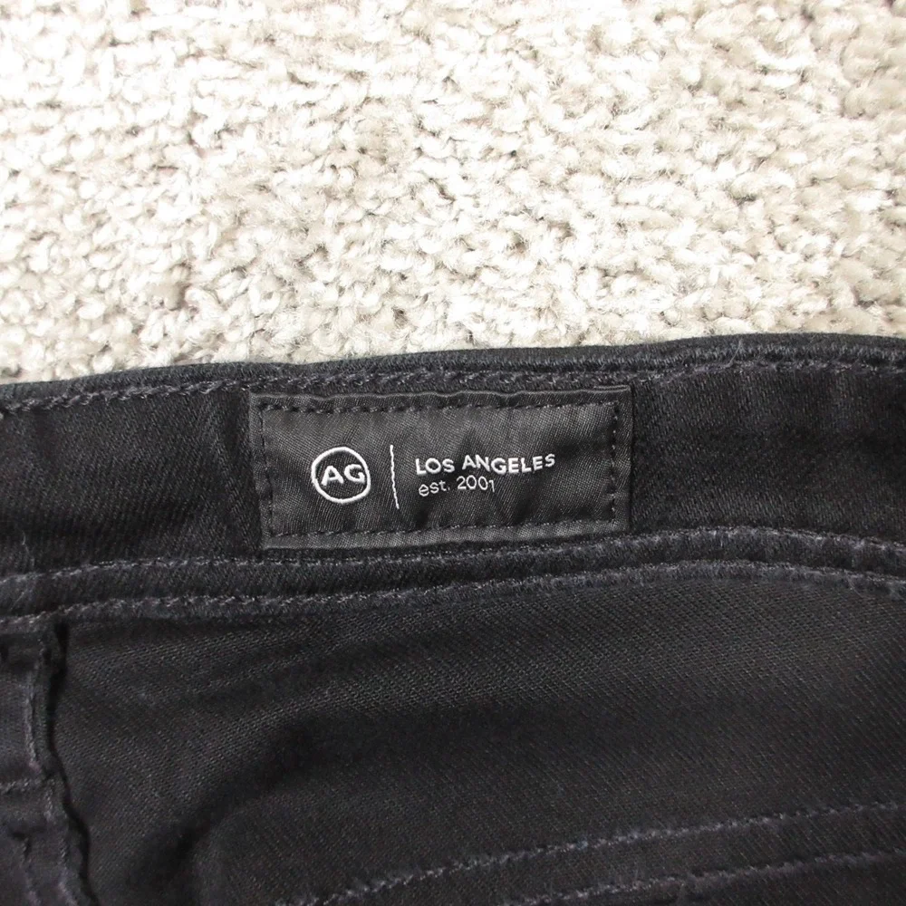 AG Adriano Goldschmied Jeans Mens 33x32 Black Dylan Slim Skinny USA Denim Pants